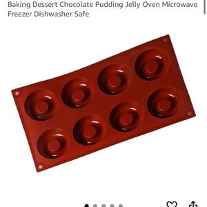 Red Silicone Baking Mold